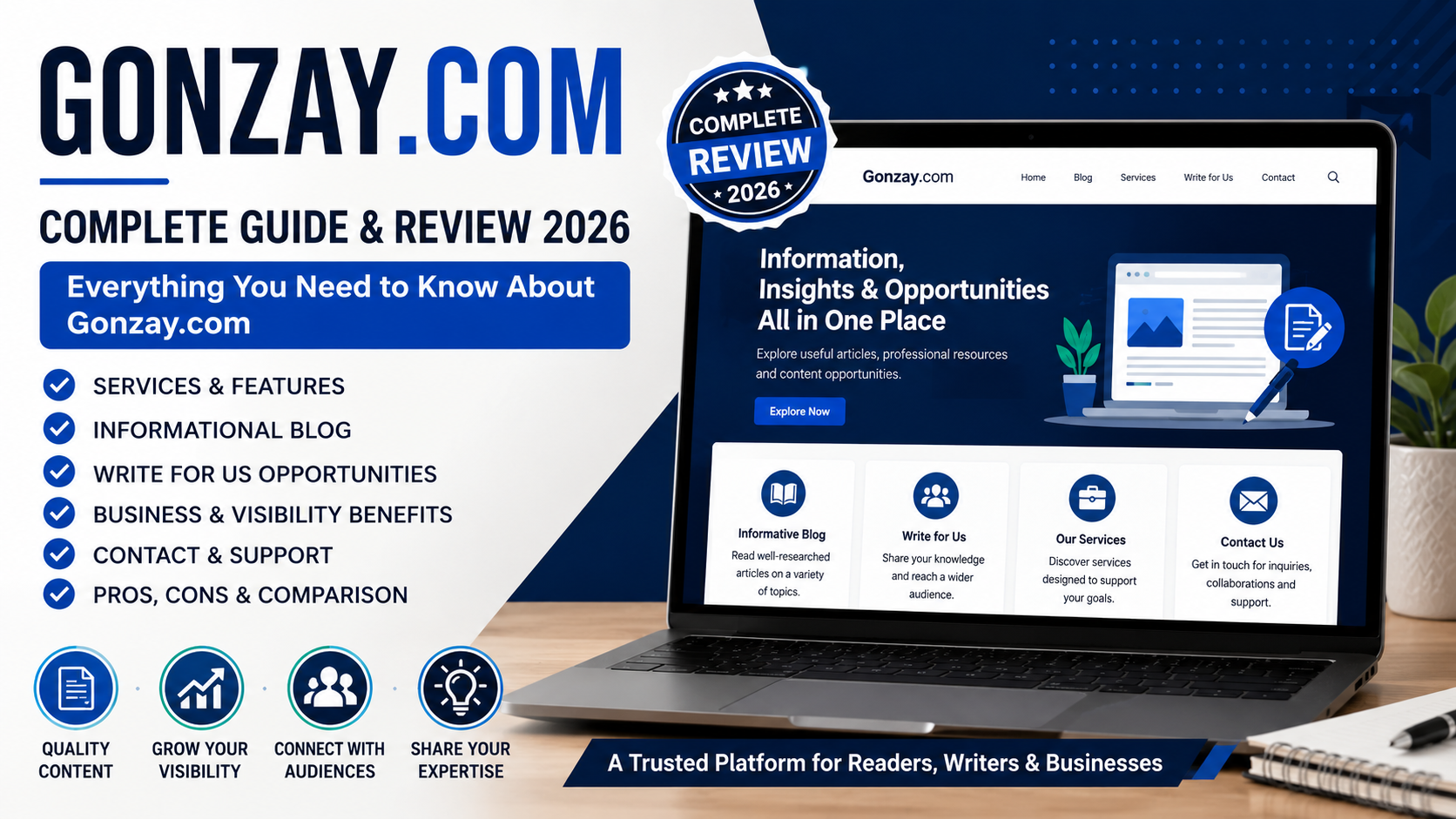 Gonzay.com Review 2026: Services, Blog, Guest Posting Opportunities and Complete Platform Guide