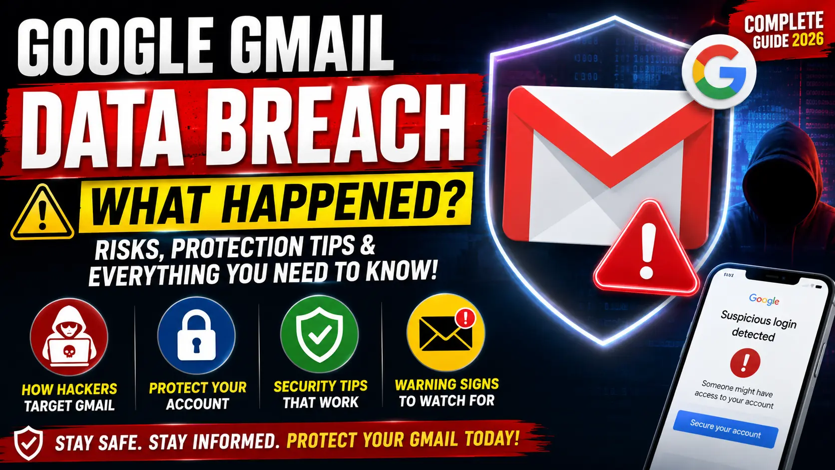 Google Gmail Data Breach- What Happened, Risks, Protection Tips