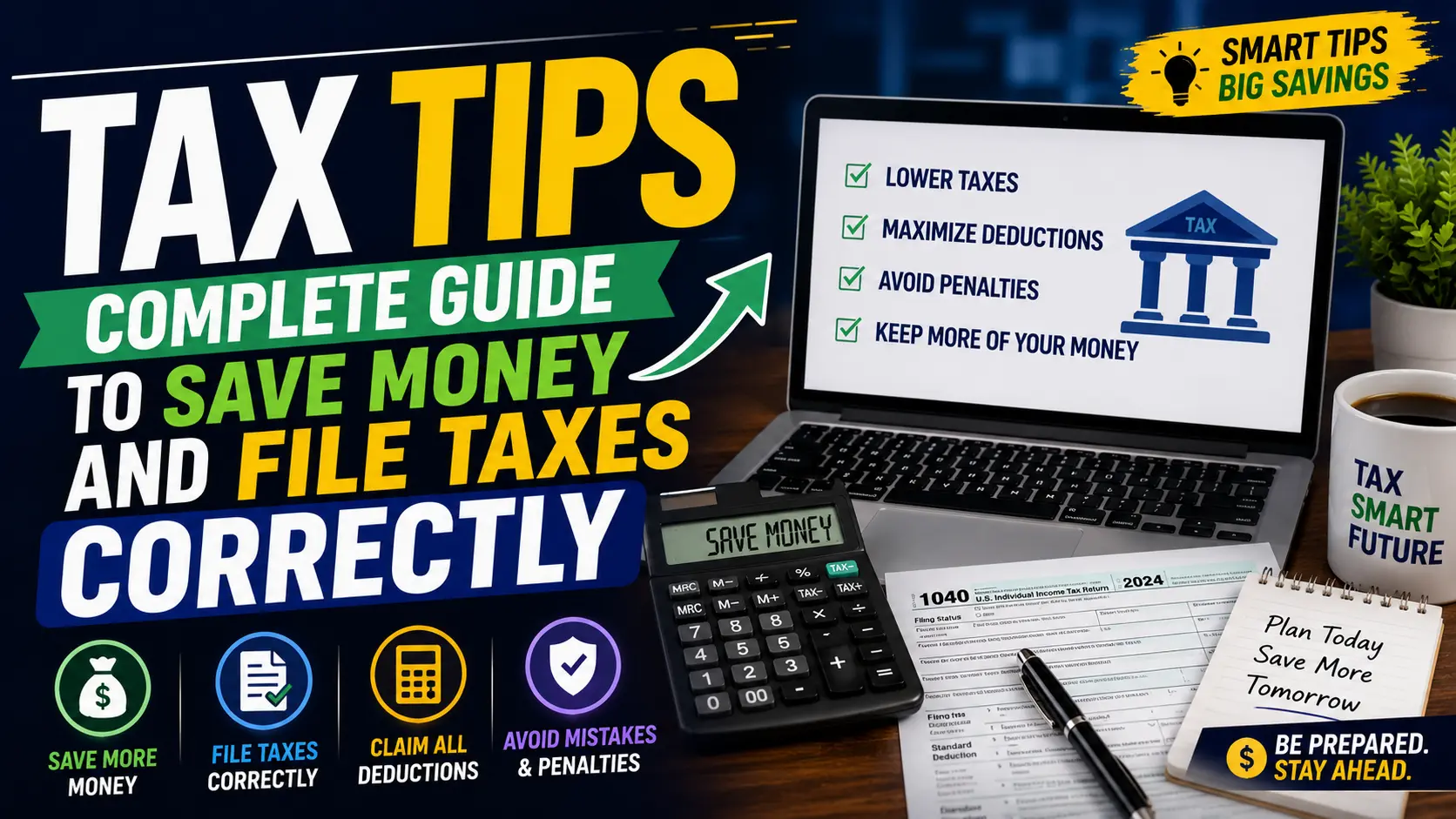 Tax Tips – Complete Guide to Save Money and File Taxes Correctly