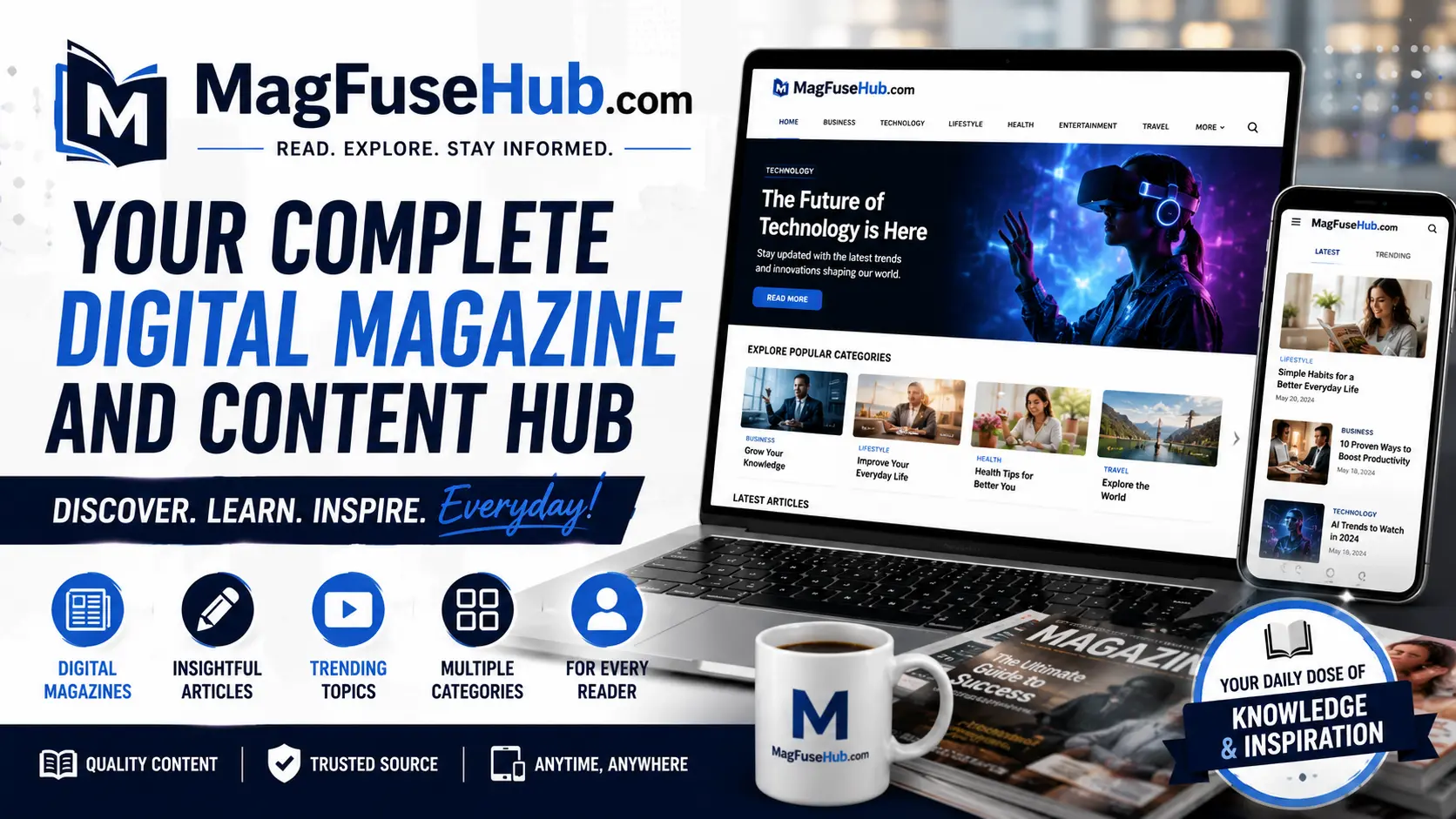 MagFuseHub.com – Your Complete Digital Magazine and Content Hub Guide
